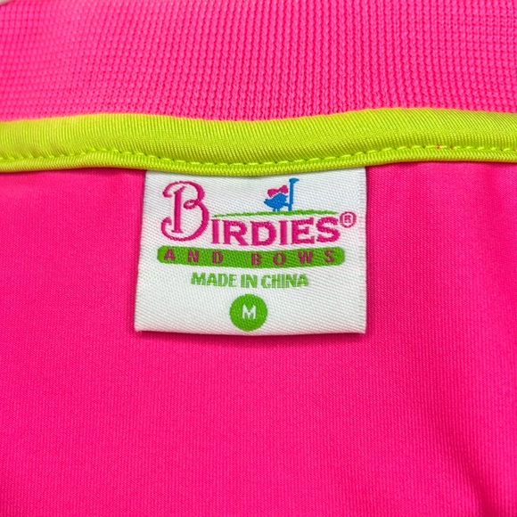 ⛳️ Birdies and Bows Resort and Ruffle Sleeveless Golf/Pickleball Tank - Medium - - Picture 3 of 7